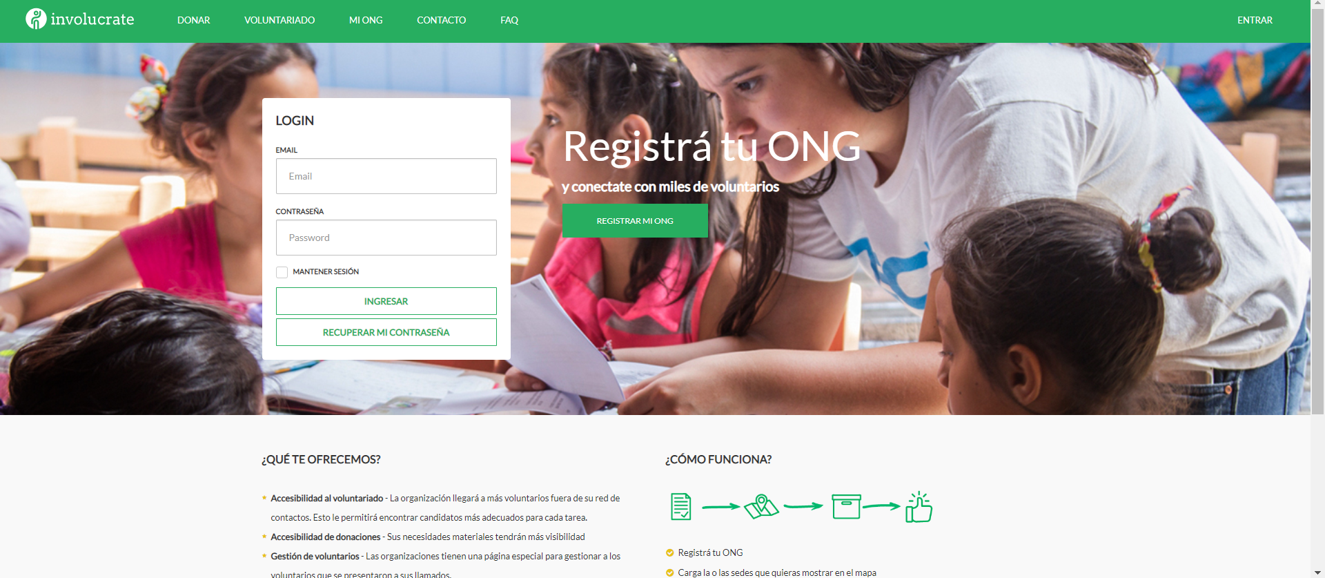 Registro ONGs
